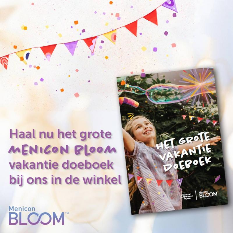 Het Menicon Bloom Vakantie Doeboek😎