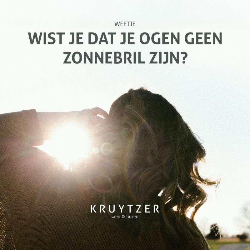 👀 Wist je dat je ogen geen zonnebrand zijn 😉